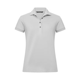 Cutter&Buck női galléros póló Virtue Solid 200 ezüst