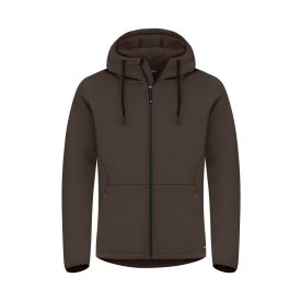 Cutter&Buck pulóver Pemberton Hood Full Zip 350 kávé