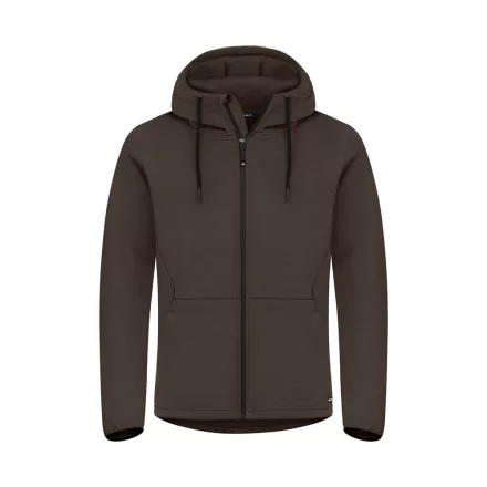 Cutter&Buck pulóver Pemberton Hood Full Zip 350 kávé