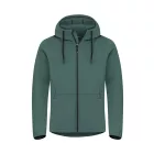 Cutter&Buck pulóver Pemberton Hood Full Zip 350 fenyőzöld