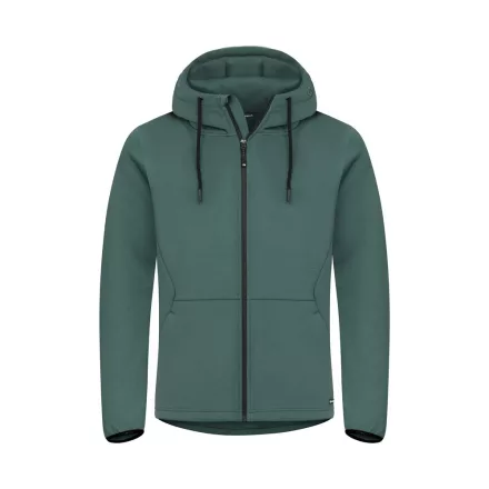 Cutter&Buck pulóver Pemberton Hood Full Zip 350 fenyőzöld