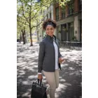 Cutter&Buck női pulóver Pemberton Full Zip 350 antracit melange