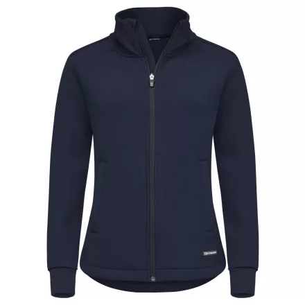Cutter&Buck női pulóver Pemberton Full Zip 350 sötétkék