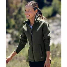 Cutter&Buck női pulóver Pemberton Full Zip 350 borostyán