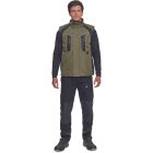 Cerva mellény Nyala zöld-fekete