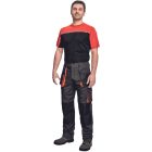 Australian Line póló Emerton 155 fekete-fehér-narancs