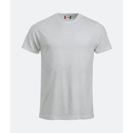 Clique póló New Classic-T 160 melírozott hamuszürke