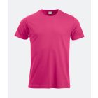 Clique póló New Classic-T 160 málna