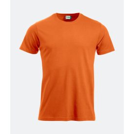 Clique póló New Classic-T 160 narancssárga