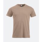 Clique póló New Classic-T 160 tejeskávé