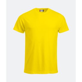 Clique póló New Classic-T 160 citromsárga