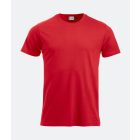 Clique póló New Classic-T 160 piros