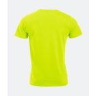 Clique póló New Classic-T 160 fluozöld