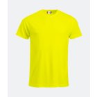 Clique póló New Classic-T 160 fluosárga