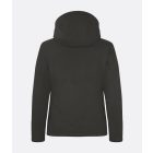 Clique női softshell dzseki Padded Hooded 315 sötétszürke