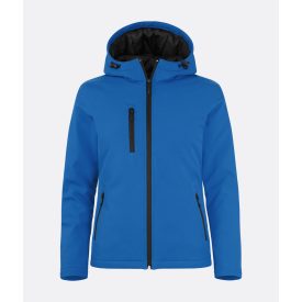 Clique női softshell dzseki Padded Hooded 315 királykék