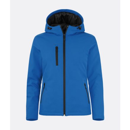 Clique női softshell dzseki Padded Hooded 315 királykék