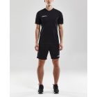 Craft póló Squad Go Jersey Solid M 150 fekete