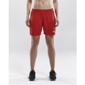 Craft női short Squad Go Solid W 130 piros