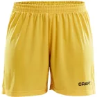 Craft női short Squad Go Solid W 130 sárga