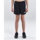 Craft gyerek short Squad Go Solid Jr 130 fekete