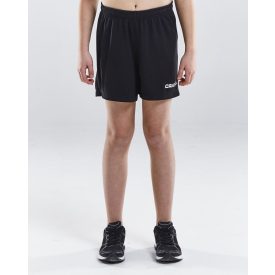 Craft gyerek short Squad Go Solid Jr 130 fekete