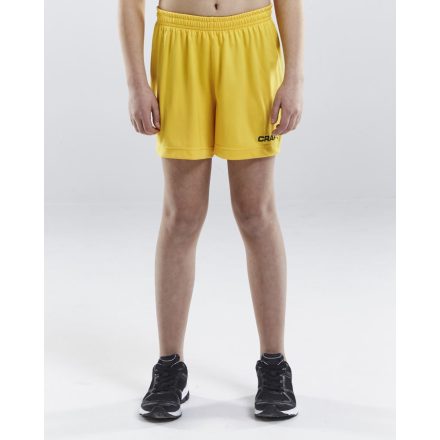 Craft gyerek short Squad Go Solid Jr 130 sárga