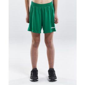 Craft gyerek short Squad Go Solid Jr 130 zöld