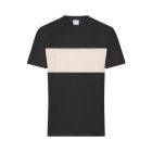 Daiber póló Colour-Block Bio 180 165 fekete-homok