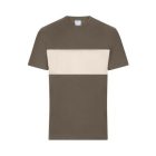 Daiber póló Colour-Block Bio 180 165 barna-homok
