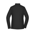 Daiber hosszú ujjú női ing Puplin Slim Fit 100 fekete