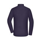 Daiber hosszú ujjú ing Puplin Slim Fit 100 sötét lila