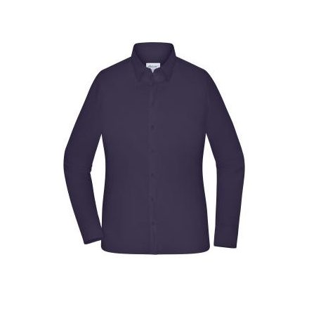 Daiber hosszú ujjú női ing Modern Fit 100 sötét lila