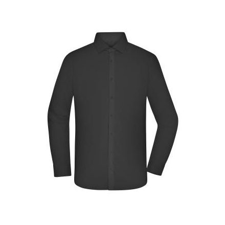 Daiber hosszú ujjú ing Modern Fit 100 fekete