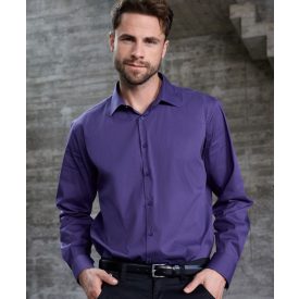 Daiber hosszú ujjú ing Modern Fit 100 mélylila