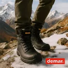 Demar bélelt munkavédelmi surranó 9-084 OB fekete