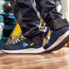 Dunlop munkavédelmi cipő T-Max S1P HRO sötétkék-lime