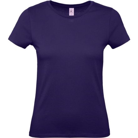 B&C női póló E150 sötét lila
