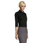 Sol's 3/4 ujjú női ing Effect 140 fekete