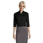 Sol's 3/4 ujjú női ing Effect 140 fekete