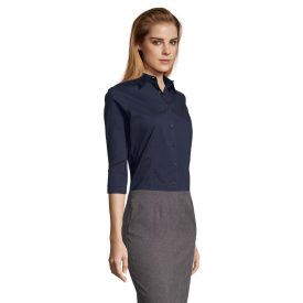 Sol's 3/4 ujjú női ing Effect 140 sötétkék