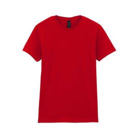 Gildan női póló Ring Spun 150 piros