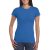 Gildan női póló Ring Spun 150 királykék