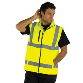 Yoko Hi-Vis Softshell Bodywarmer