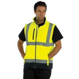 Yoko Hi-Vis Softshell Bodywarmer