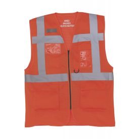 Yoko Hi-Vis Open Mesh Executive Waistcoat
