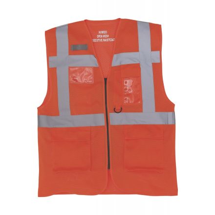 Yoko Hi-Vis Open Mesh Executive Waistcoat