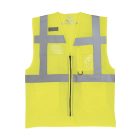Yoko Hi-Vis Open Mesh Executive Waistcoat