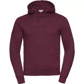 Russell pulóver Authentic Hooded Sweatshirt 280 burgundy