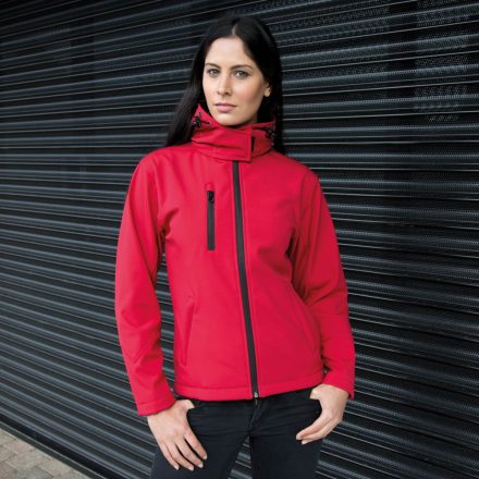 Ladies TX Performance Hooded Softshell Jacket
